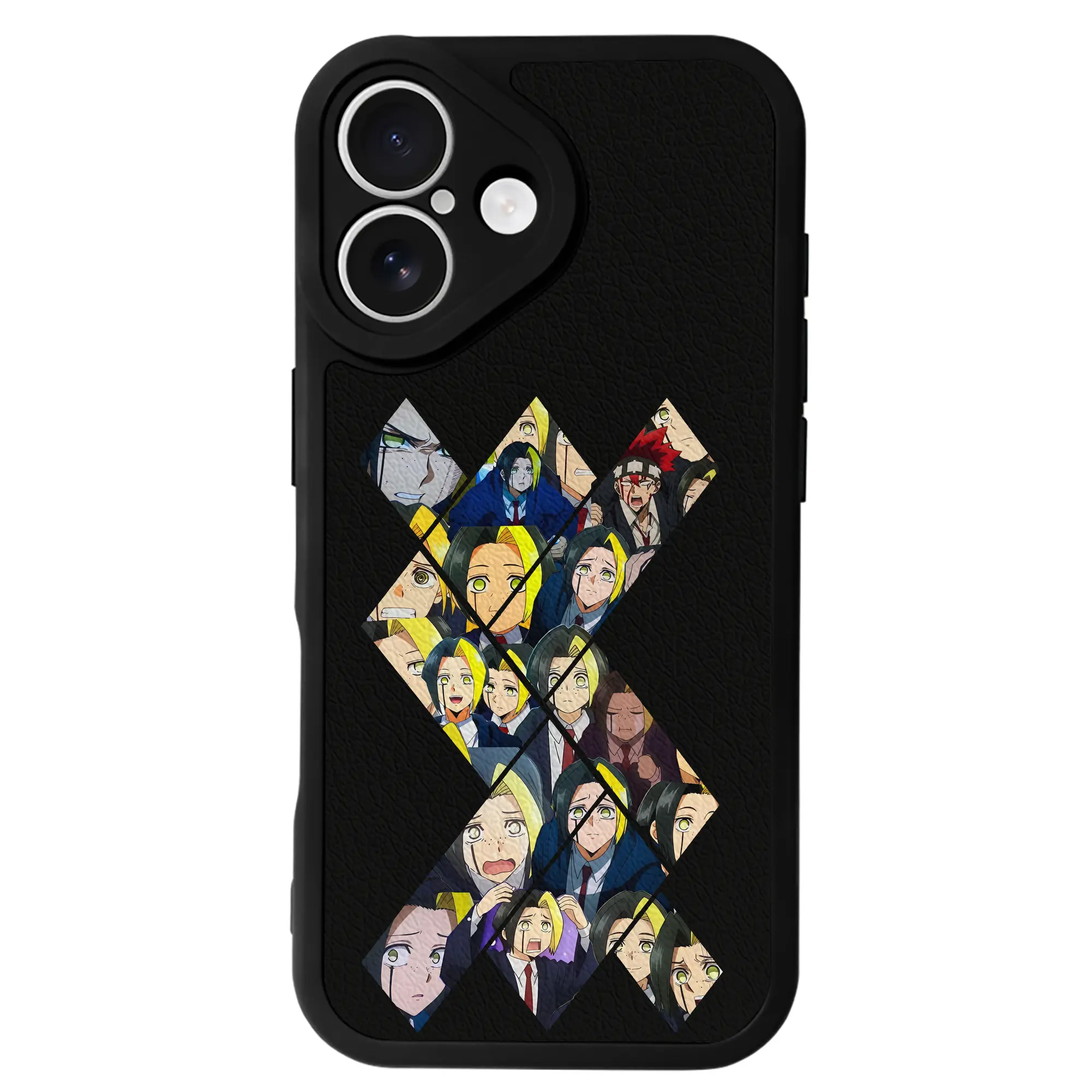 マッシュル グッズ,フィン・エイムズ - IPhone 16シリーズ対応 ・ シリコンスマホケース ・ レザー調 ・ 高精度フィット ・ 耐衝撃 ・ ワイヤレス充電対応 ・ 精密カット